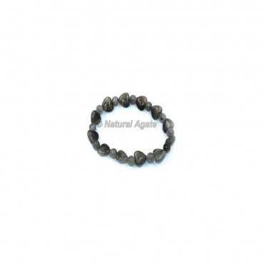 Labradorite Gemstone Heart Bracelets