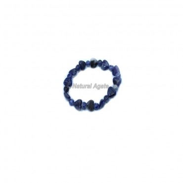 Sodalite Heart Gemstone Bracelets