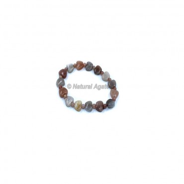 Multi Moonstone Apple Beads Gemstone Bracelets