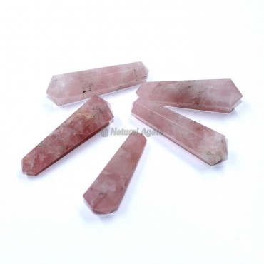 Rose Quartz Double Point