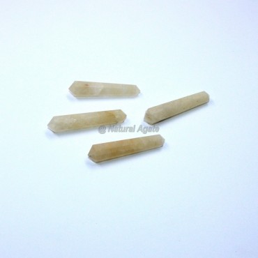 Golden Quartz Double Point