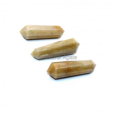 Golden Quartz Double Point