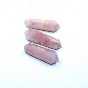 Rose Quartz Double Point