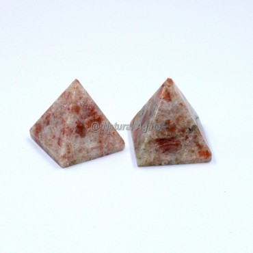 Sunstone Gemstone Pyramid