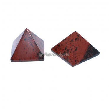 Mahagony Red Jasper Pyramid