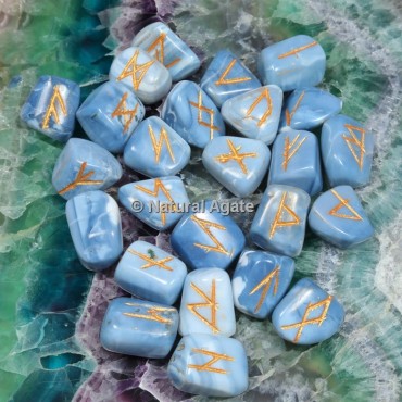 Rune Stones, Small Size Spiritual Stones, Futhark Reiki, Rune Stone  Symbols, Gemstones - Tiger Eye