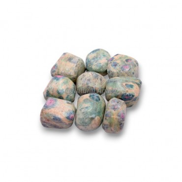 Ruby Fuchsite Tumbled Stones