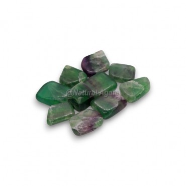 Green Flourite Tumbled Stone